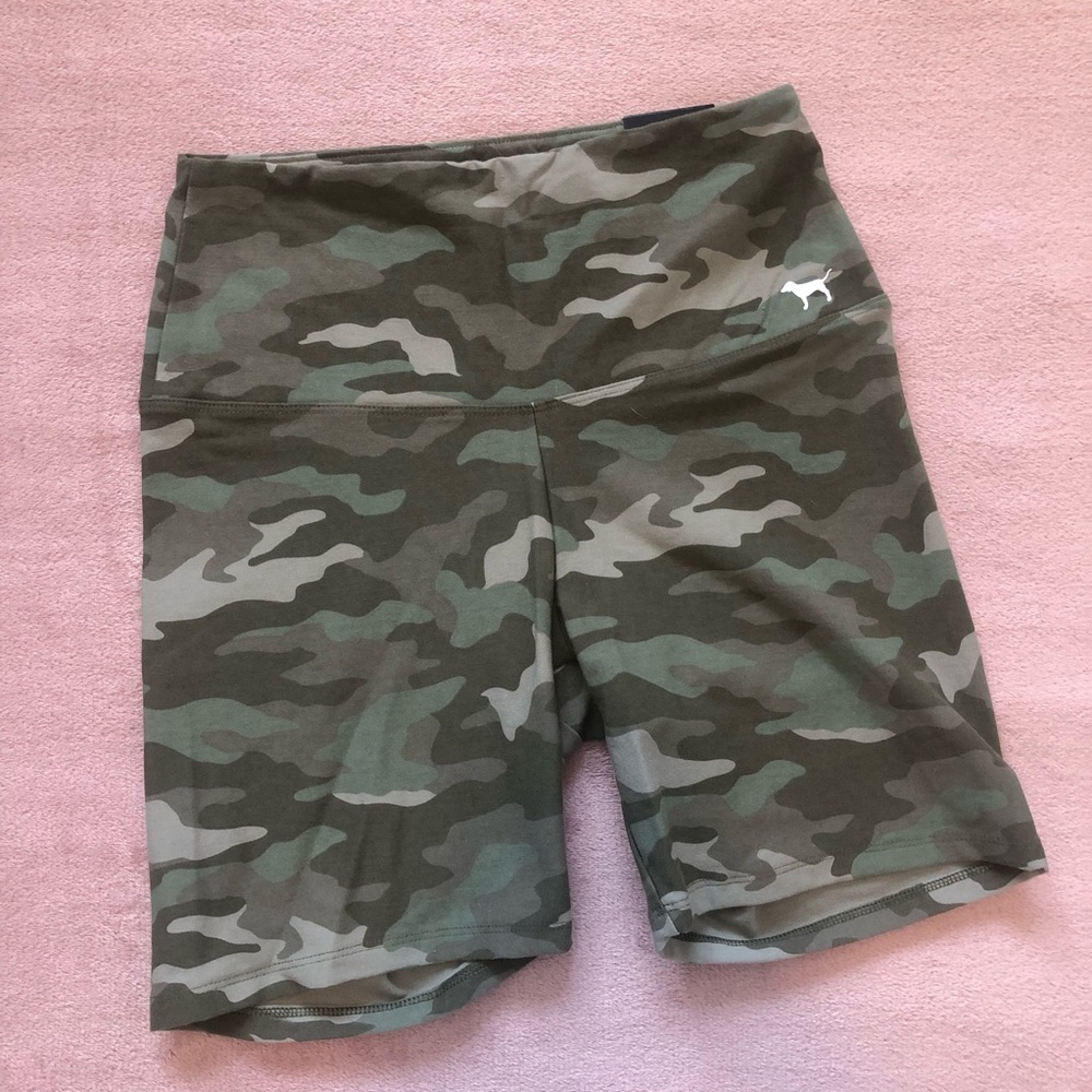 Pink Yoga High Waisted Bike Shorts